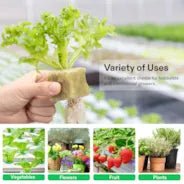 Vivosun 1.6" Rockwool Grow Cubes, 4 Sheets of 112 Plugs - Image 3