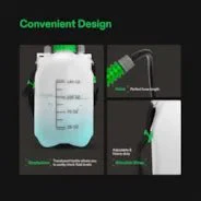 Vivosun 1 Gallon Pressure Sprayer 3 Water Nozzles with Adjustable Shoulder Strap - Image 6