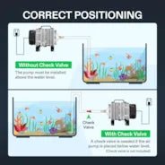 Vivosun 15W 317GPH Air Pump 6 Outlet 20 L/Min for Aquarium and Hydroponic Systems - Image 7