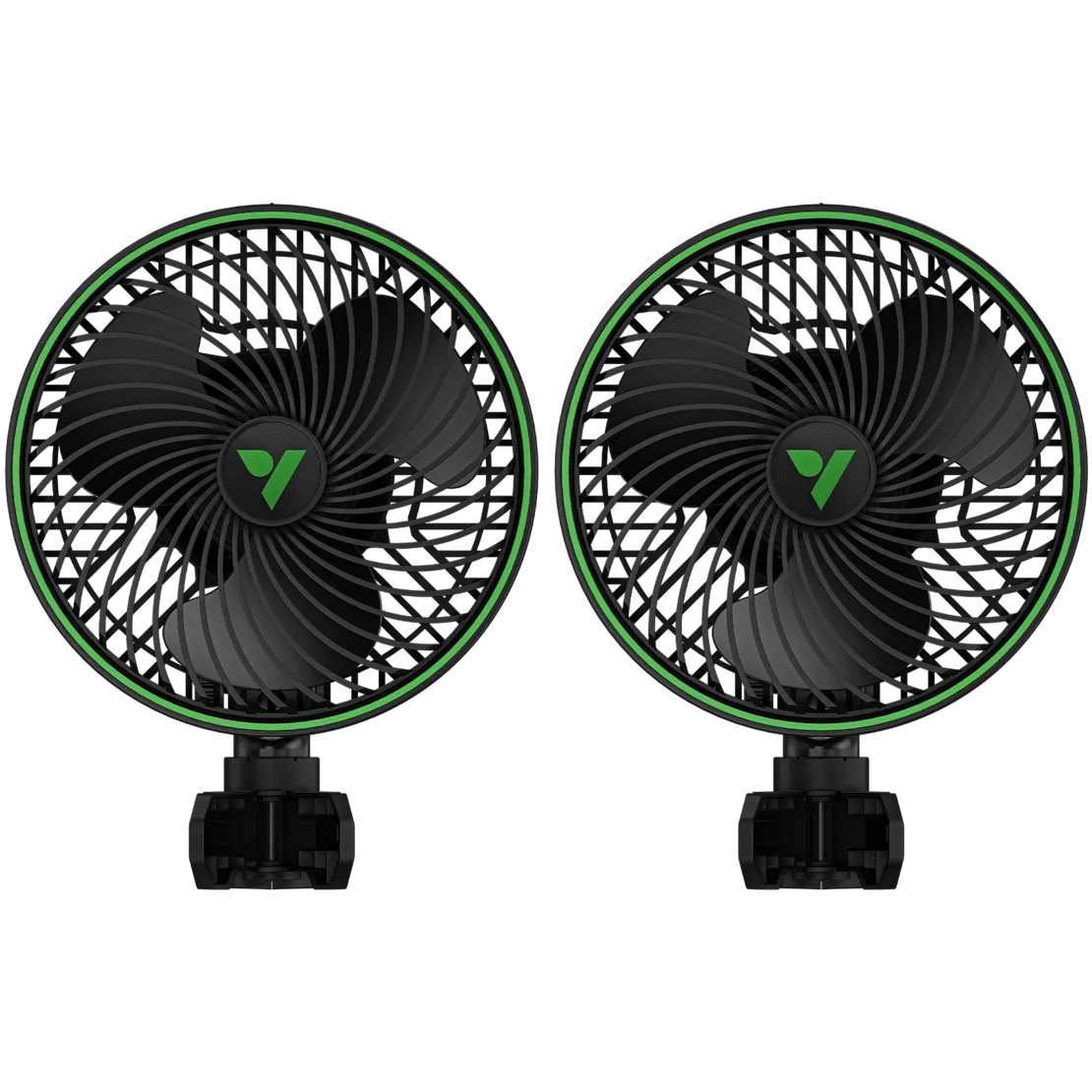 Vivosun 2-Pack AeroWave E6 Gen2, Grow Tent Clip Fan 6", EC Motor, Smart Control, Powerful Oscillating Fan, Black - Image 12