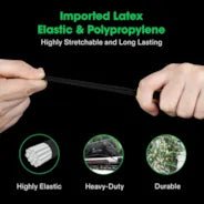 Vivosun 3 x 3Ft. Elastic Trellis Netting with 4 Hooks - Image 7