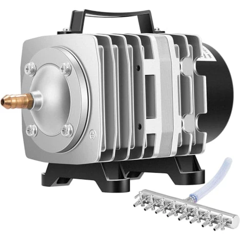 Vivosun 40W 1110 GPH Commercial Air Pump 8 Outlet 70L/min