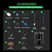 Vivosun 5 Gallon DWC Hydroponic System Kit (1 Bucket, Black) - Image 7