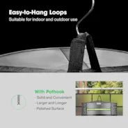 Vivosun 6-Layer Mesh Drying Rack Hanging Design with Green Zippers 2-Pack - Image 3