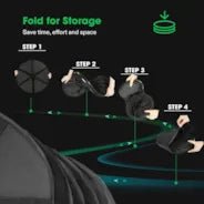 Vivosun 6-Layer Mesh Drying Rack Hanging Design with Green Zippers 2-Pack - Image 5
