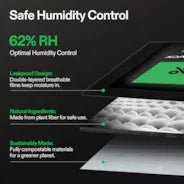 Vivosun 62% RH Two-Way Humidity Control Packs, Size 4 g, 10 Packs for Storing 1/2 oz, Moisture Balancer with RH Indicator Card for Food & Herb Storage - Image 3