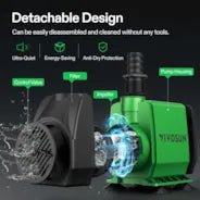 Vivosun 800GPH Submersible Pump(3000L/H, 24W) - Image 4