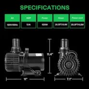 Vivosun 9000GPH Submersible Water Pump 620W High Lift for Pond Waterfall Statuary - Image 3