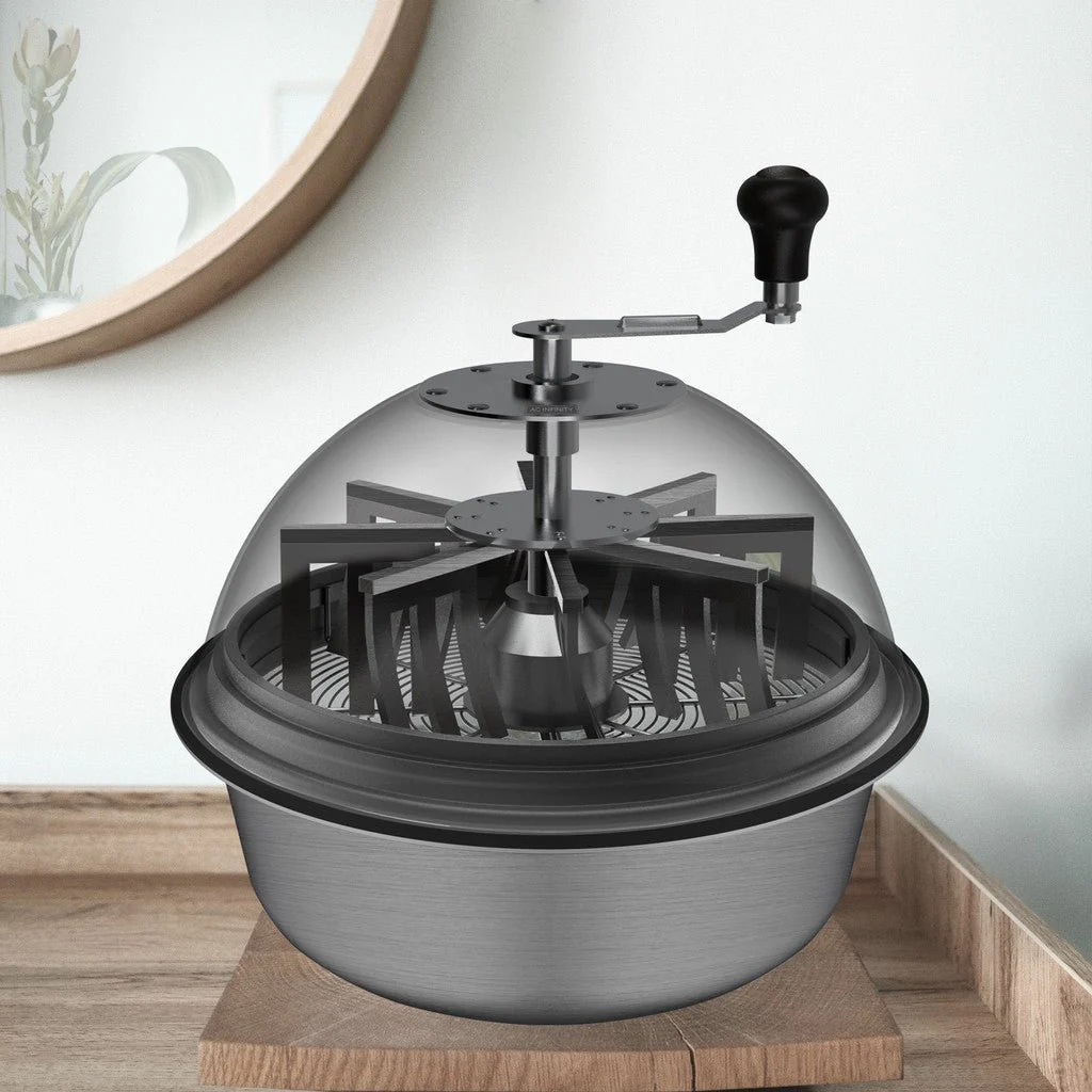 AC Infinity Bud Bowl Trimmer, Twist Spin Cut with Clear Visibility Dome, 19-Inch - Image 7