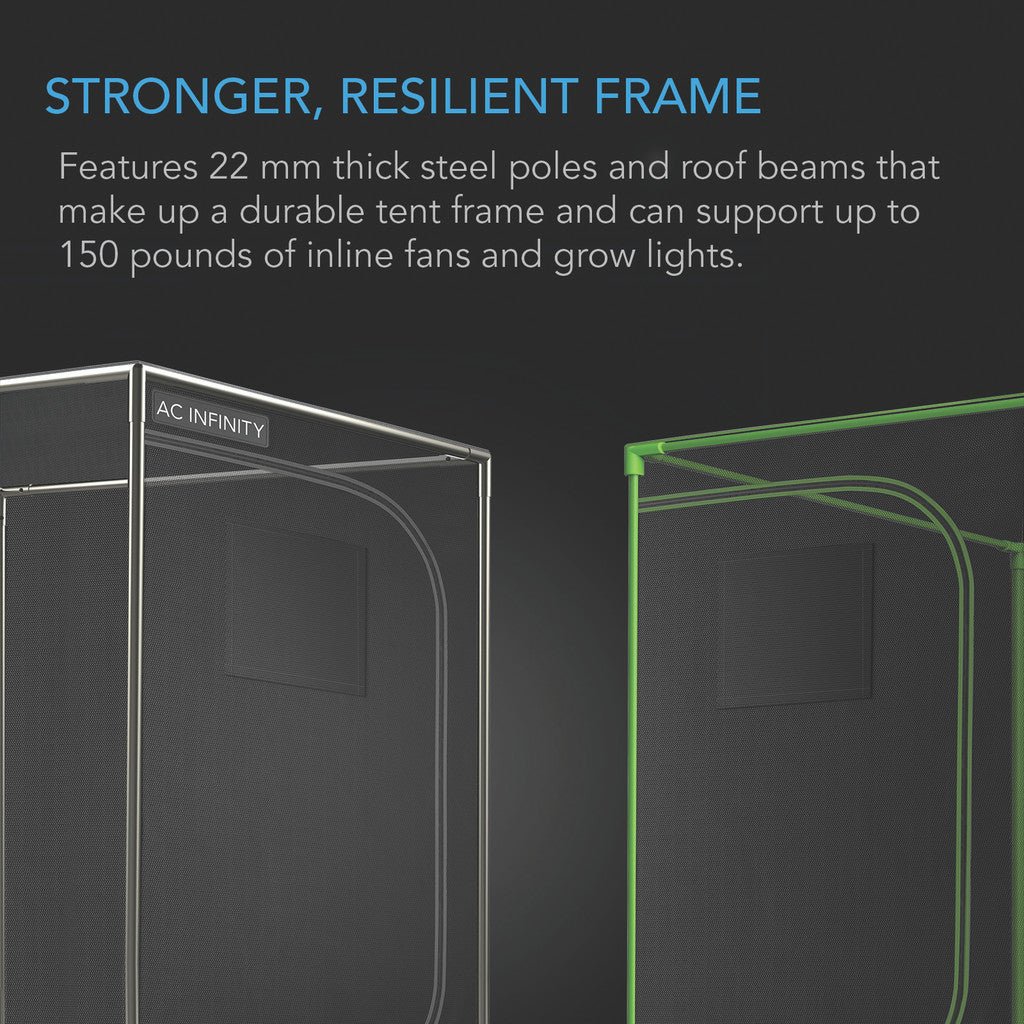 AC Infinity Cloudlab 894 - 8x4 Grow Tent 96" x 48" x 80" - Image 3