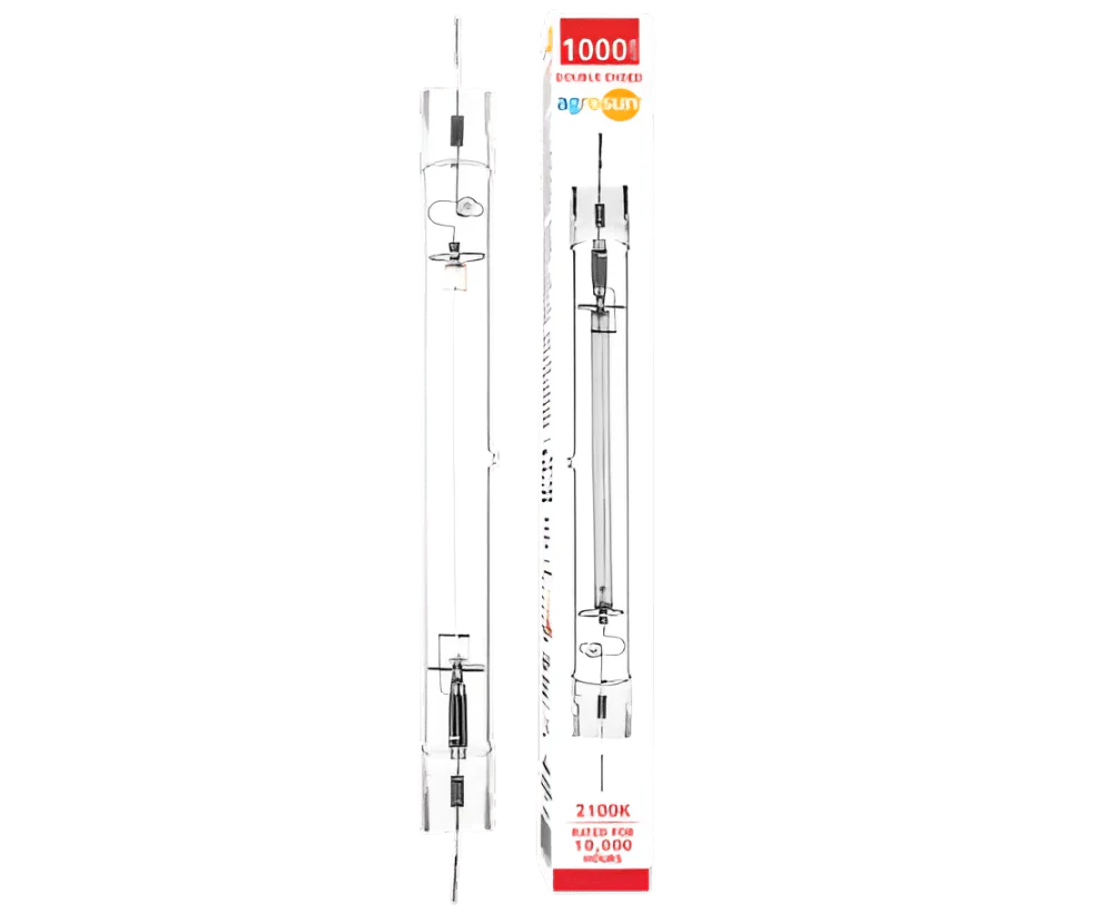 Agrosun 1000 Watt Double-Ended High Pressure Sodium (HPS) Lamp