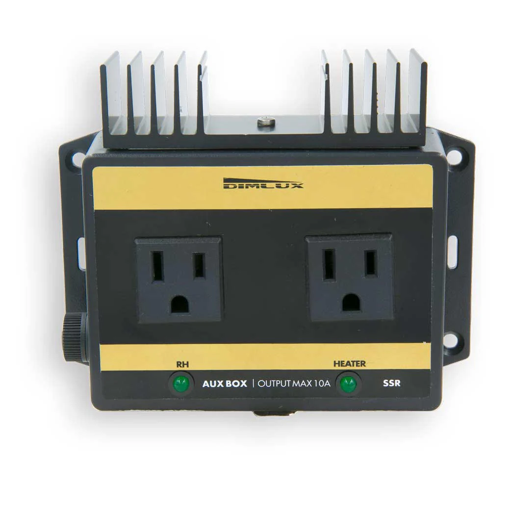 Dimlux Auxiliary Box – 2 Outlet (2 x 110V, 10A)
