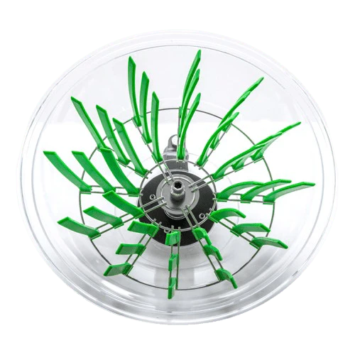 DL 18'' Clear Top Motorized Bowl Trimmer - Image 2