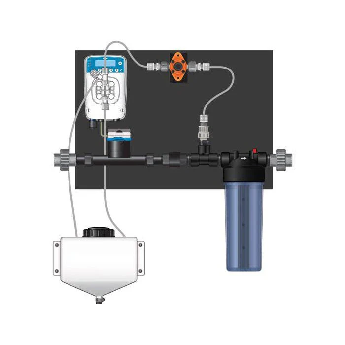 Dosatron Etatron eOne Micro-Dosing Pump - Assembled Panel