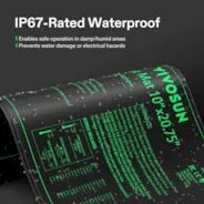 Vivosun Durable Waterproof Seedling Heat Mat Warm Hydroponic Heating Pad 10" x 20.75" MET Standard - Image 5