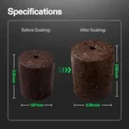 Vivosun FlexFeed DWC Hydroponices System Seed Rooter, 4-Pack Seed Starter Plugs, Compatible with VGrow DWC System - Image 6