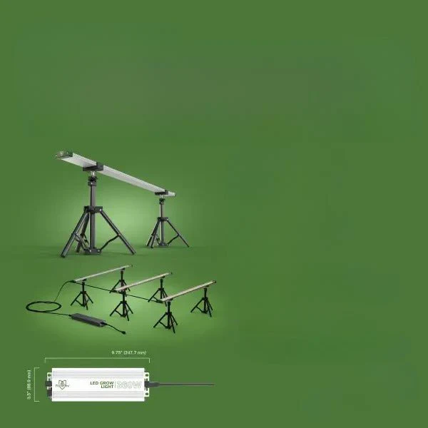 FloraFlex 3-Bar 360 Watt Full Spectrum Under-Canopy LED Grow Light - Image 5