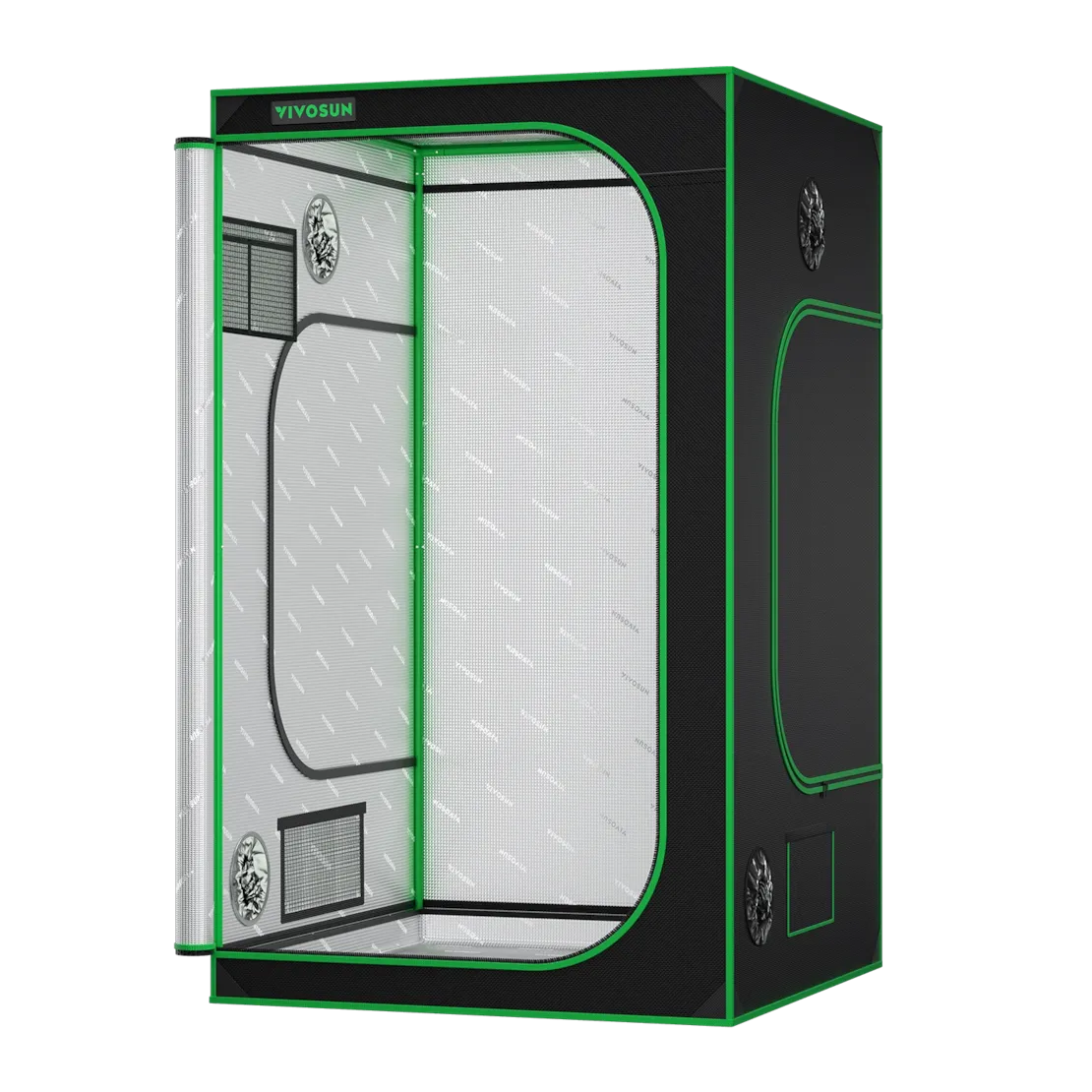 Vivosun Grow Tent 4x4 S448, 4-8 Plants Use, 600D Light-proof Oxford - Image 9