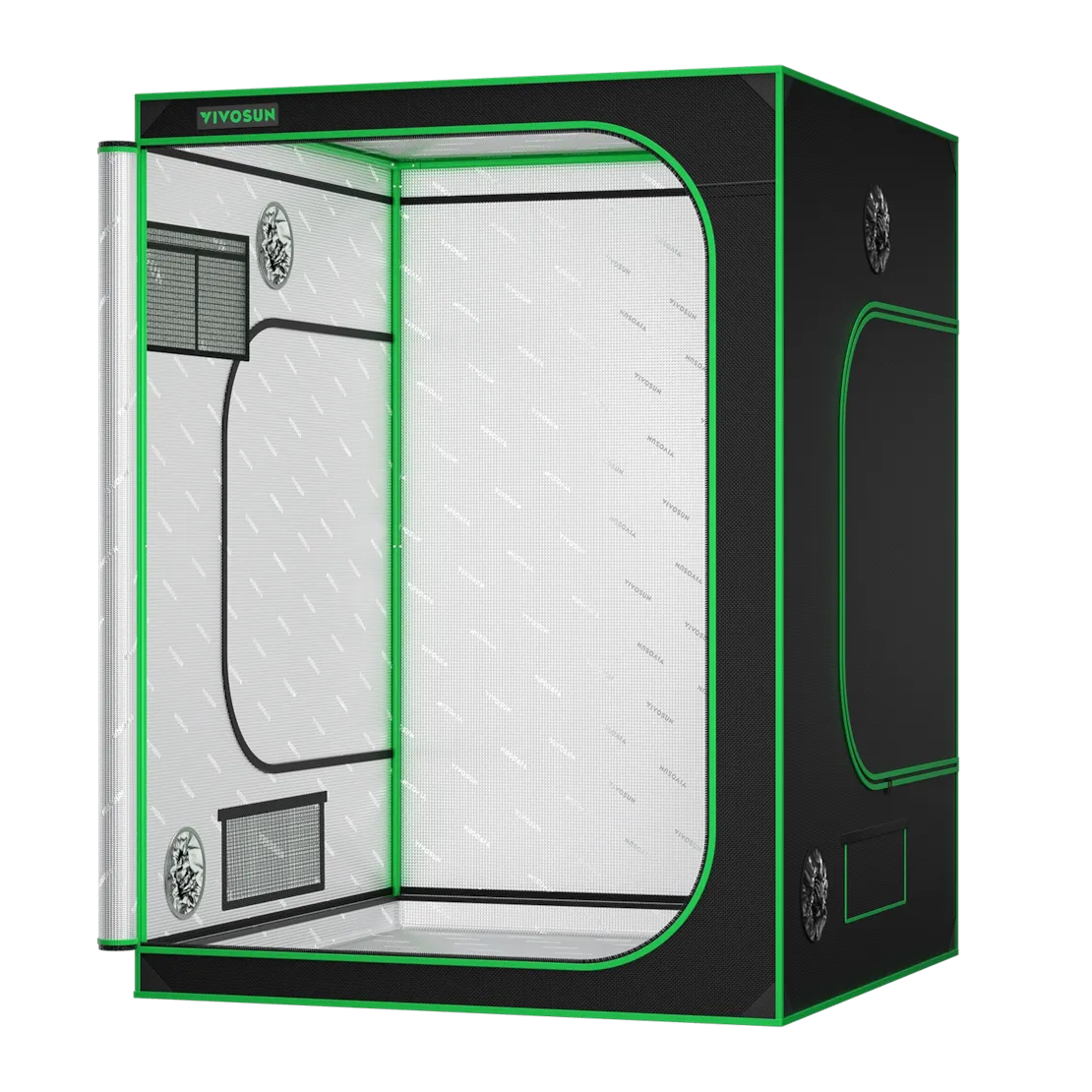 Vivosun Grow Tent 5x5 S558, 6-10 Plants Use, 600D Light-proof Oxford - Image 9