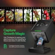 Vivosun GrowCam C4, 2K QHD WiFi Smart Camera for Grow Tent & VGrow Smart Grow Box, Timelapse, Night Vision, SD Card Storage, 2-Way Audio, App Control - Image 3
