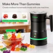 Vivosun Gummy Maker Machine, Hands-Free Candy Maker, Oil Infused Edible Mixer with Dual Rotor, Food-Grade Stainless Steel Pot and Silicone Molds, for Gummies Bear, DIY Candies, Party Treats - Image 2