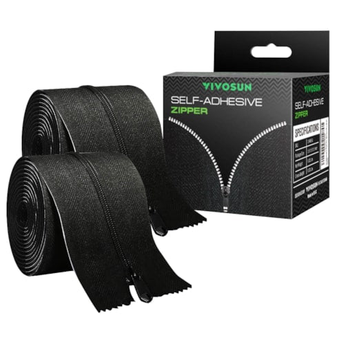Vivosun Heavy Duty Zipper for Tarp 7ft x 3inch 2-Pack