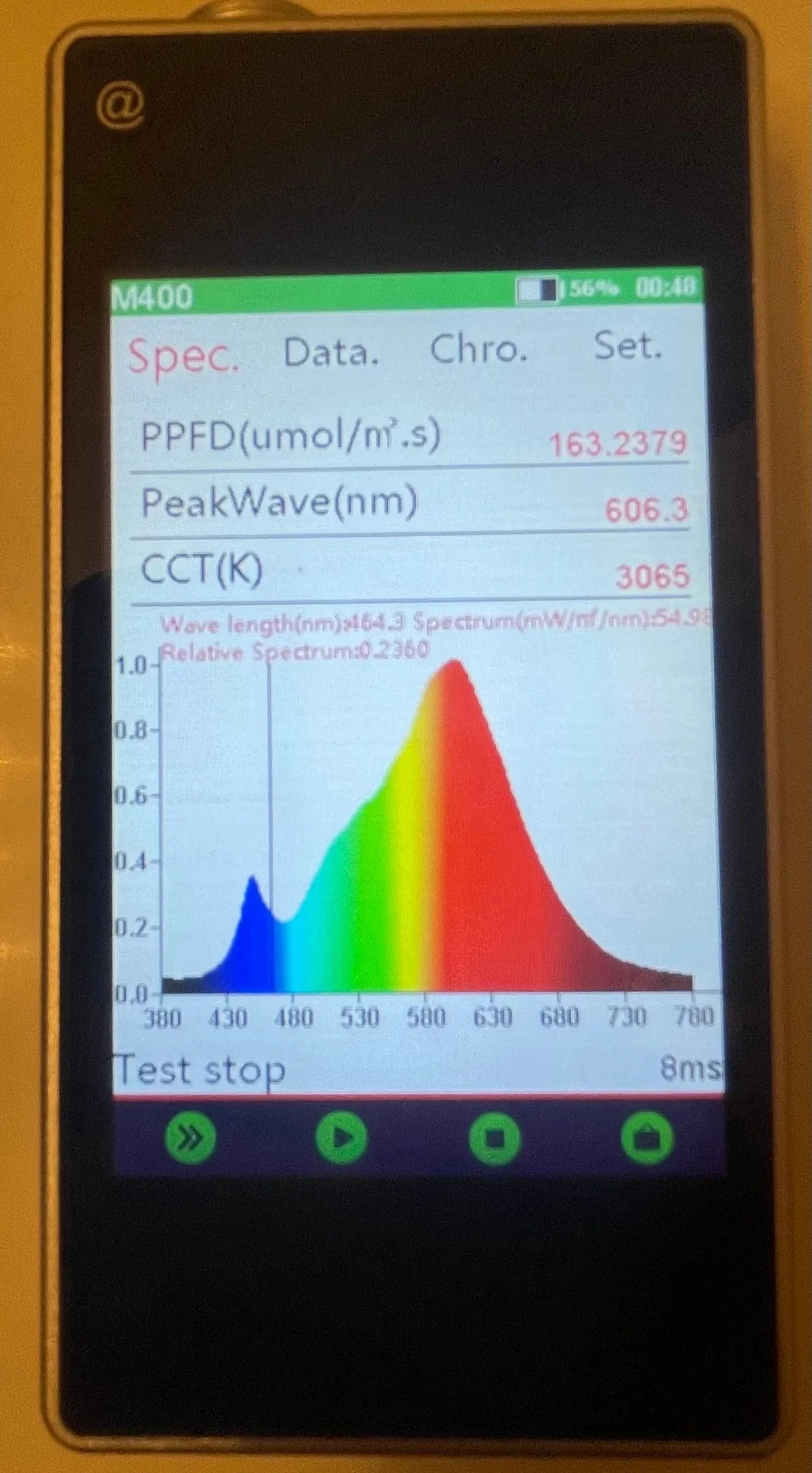 Mammoth Lighting Par Meter and Spectrometer  (Par Meter + Wand) - Image 4