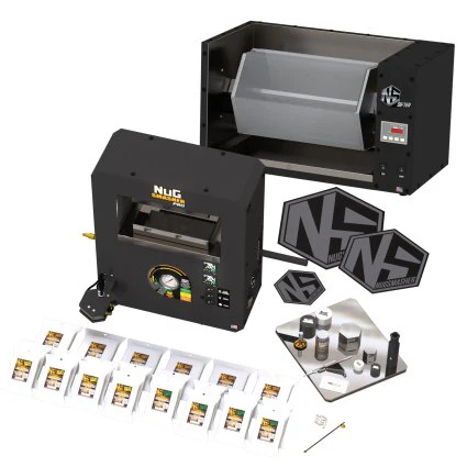 NugSmasher Pro 20 Ton Rosin Press Grower Essential W/Sifter Bundle