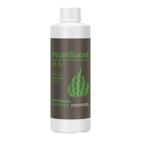 Vivosun NutriBoost (0-0-1), All-Purpose Liquid Fertilizer for All Growing Stages, 8oz