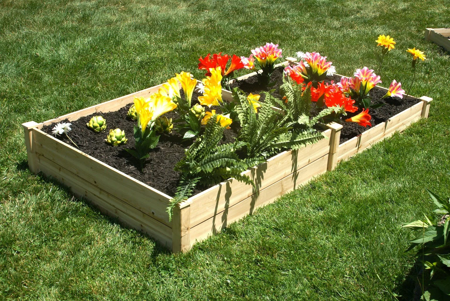 Riverstone Raised Garden Bed (4FT X 8FT X 5.5-11IN) - Image 2