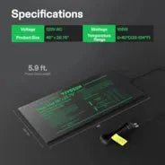 Vivosun Seedling Heat Mat 48" x 20.75" - Image 2