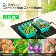 Vivosun Seedling Heat Mat Digital Thermostat Combo 20" x 20.75" - Image 5