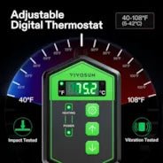 Vivosun Seedling Heat Mat Digital Thermostat Combo 48" x 20.75" - Image 6