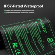 Vivosun Seedling Heat Mat with Dual Digital Display Thermostat, 10" x 20.75" Black Warm Hydroponic Heating Pad for Seed Germination, 2 Pack - Image 5