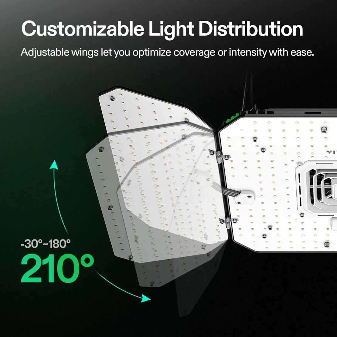 Vivosun Smart Grow Tent Kit Pro 2x4, 2-Plant Complete System, with WiFi E42A+ Controller, 200W AeroLight Wing LED Grow Light, 4-inch AeroZesh T4 Ventilation Combo, and AeroWave E6 Gen2 Clip-on Fan - Image 5
