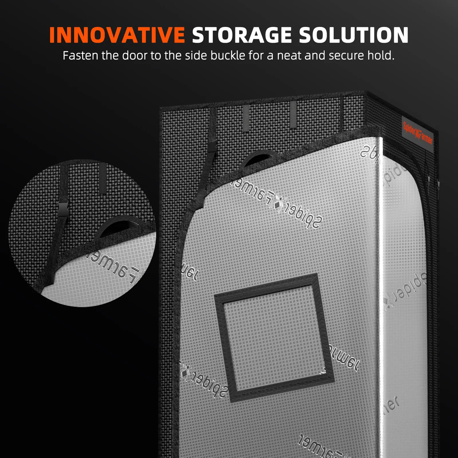 Spider Farmer 5’x10’x6.5′ 150cm x 300cm x 200cm Indoor Grow Tent - Image 7