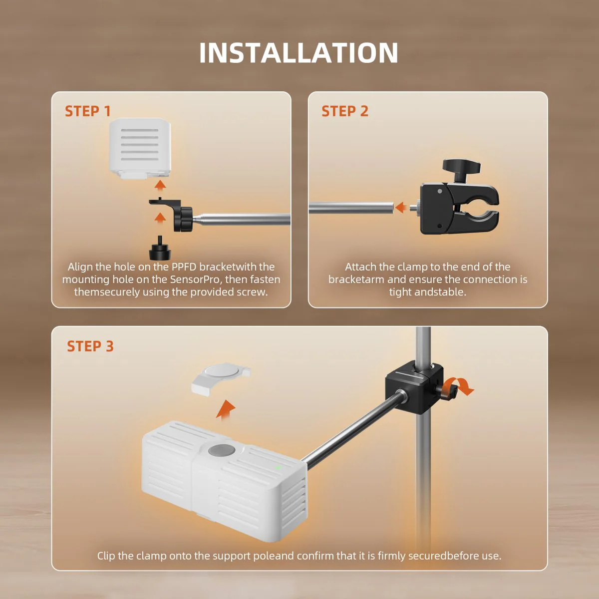 Spider Farmer Genius Grow System 5-IN-1 SensorPro Kits , Monitoring PPFD, Temp, Humidity, VPD & CO₂, Ideal for Optimizing Grow Tents, Grow Rooms - Image 8