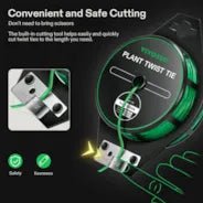Vivosun Twist Tie Roll Spool Dispenser 328 Feet - Image 4